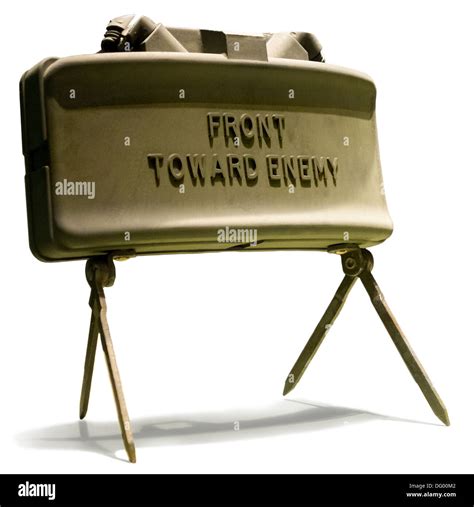 M18A1 Claymore anti-personnel antipersonnel mine. A real US made M18 ...