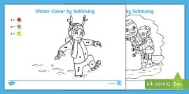 Colour by Subitising - Minibeasts (teacher made) - Twinkl