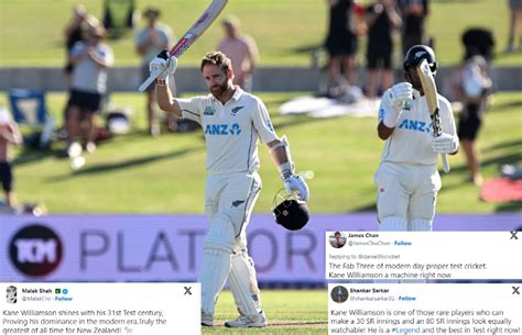 "Kane Williamson is a machine now" - Fans hail New Zealand star for ...