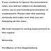 Internal Warning Letter to Employee - Brainly.in
