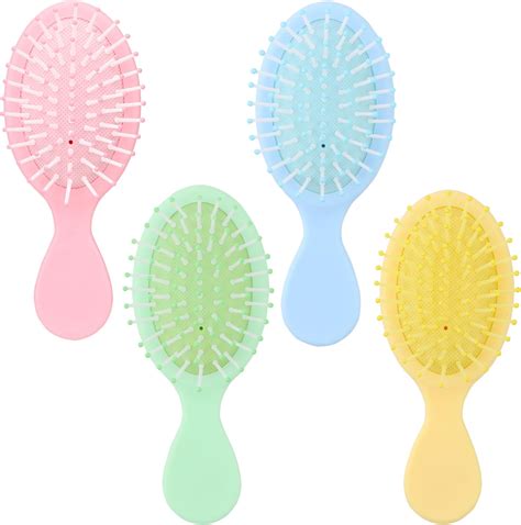 Amazon.com : 12 Pack Mini Wet Hair Brush Travel Detangling Brush for ...