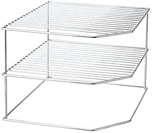 Buy Amazon Brand - Solimo Stainless Steel 3-Tier Storage Rack for ...