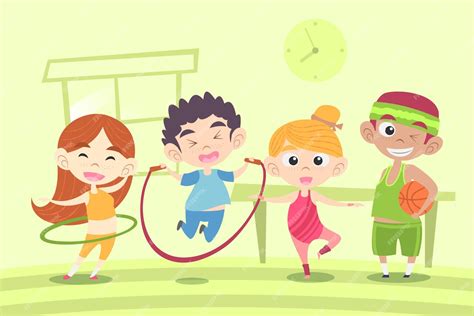 PE Lesson Cartoon 的图像结果