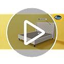 Centuary Mattresses Lotus 4-inch Queen Size Natural Back Support ...