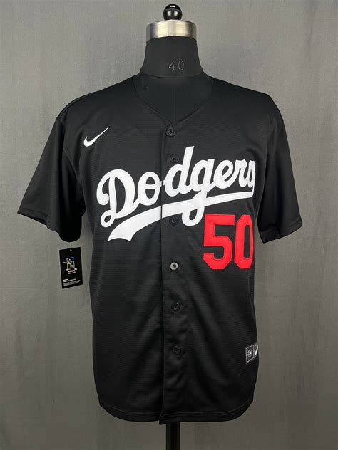 Betts 50 Black Los Angeles Dodgers Mlb Jersey – Mizo Jersey Home