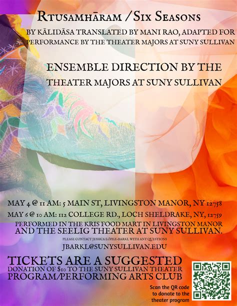 Rtusamhāram/Six Seasons Performance - SUNY Sullivan
