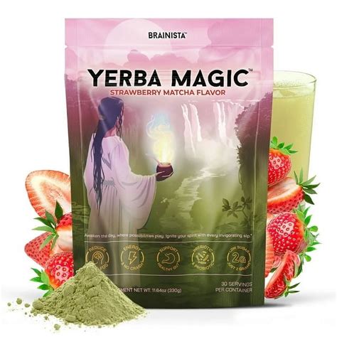 Yerba Magic - YerbaMate Instant Tea Powder, 3-in-1 Super Drink, Superfood Energy & Focus Blend ...