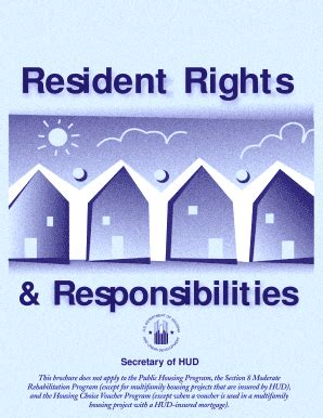 Hud Rights And Responsibilities Booklet - Fill Online, Printable ...