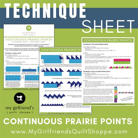 Image result for Continuous Prairie Points Tutorial
