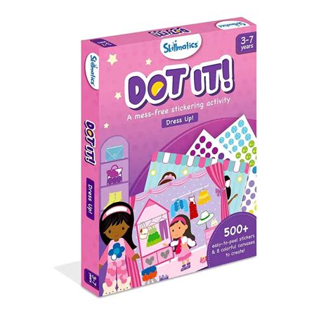 Buy Skillmatics Dot it! - Dress up, No mess sticker art, 3Y+ Online ...