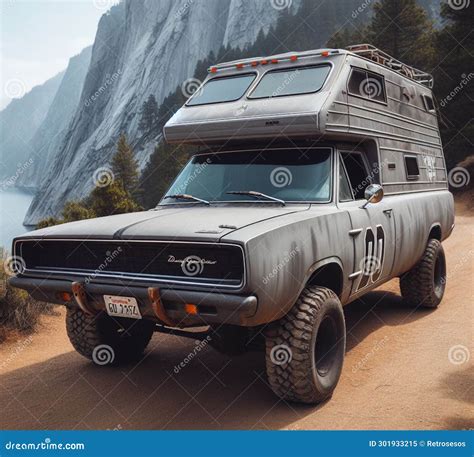 Rusty Dirt Offroad 4x4 Lifted Vintage Custom Camper Conversion Jeep Overlanding In Mountain ...