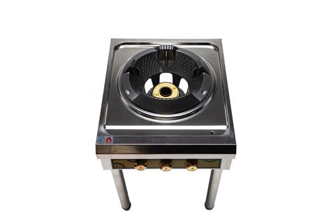 Wok Burner Outdoor, Stainless Steel Standing Portable Wok Station, Out ...