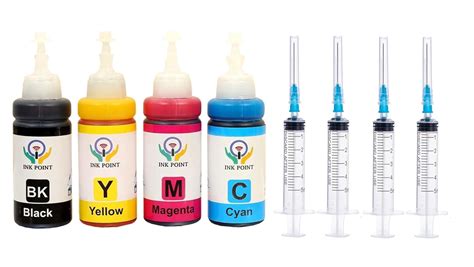 INK POINT Refill Ink Compatible with Canon Pixma E3370, E4570, MG2577S ...