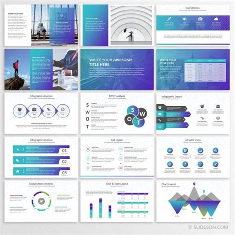 Image result for Gradient PowerPoint Layout Design