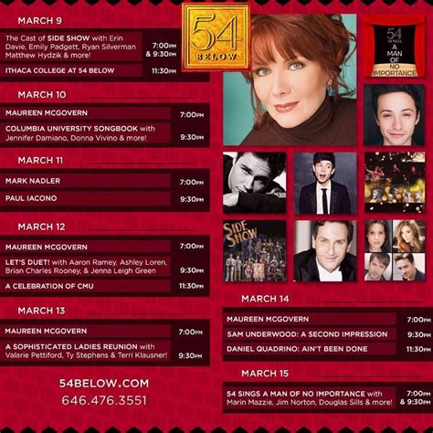 Ithaca College Production Calendar