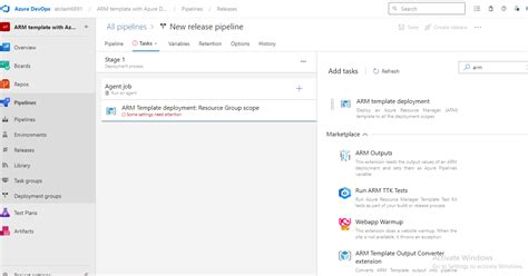 Image result for Deploy Arm Template with Azure DevOps Tutorial