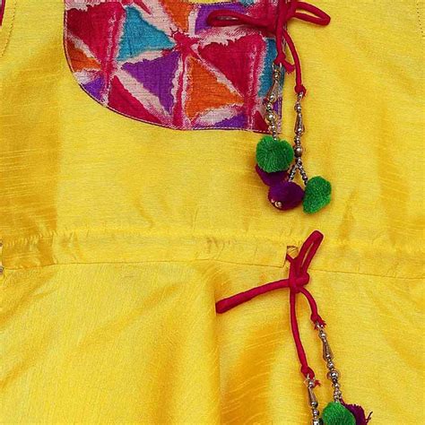 Shop Online Girls Yellow Ethnic Print Dhoti and Kurta Set at ₹1499