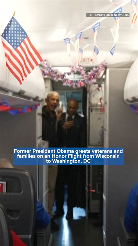 Former President Obama surprises vets on Honor Flight