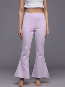 HRX by Hrithik Roshan Solid Women Purple Tights - Buy HRX by Hrithik ...
