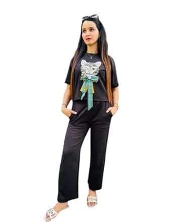 Buy KAZAMA DESIGN FASHION Top Pant Co-ords Set Latest Cord Set For ...