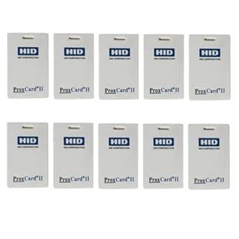 26 Bit Proximity Cards PVC HID ProxCard II Cards Access Card Key Fob ...