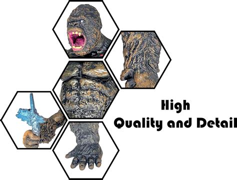 TwCare Set of 8 Attacking King Kong vs Godzilla Toys India | Ubuy