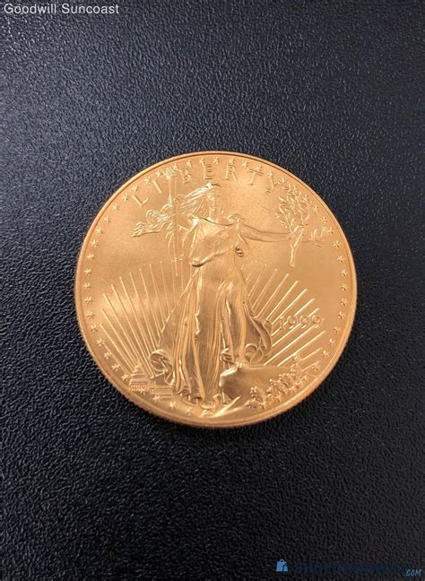 U.s. 1999 $50 Fifty Dollar Gold Eagle Coin | ShopGoodwill.com