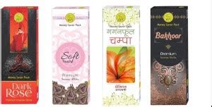 RKT Dark Rose Premium Agarbatti (Pack of 4) Dark Rose, Soft Touch ...