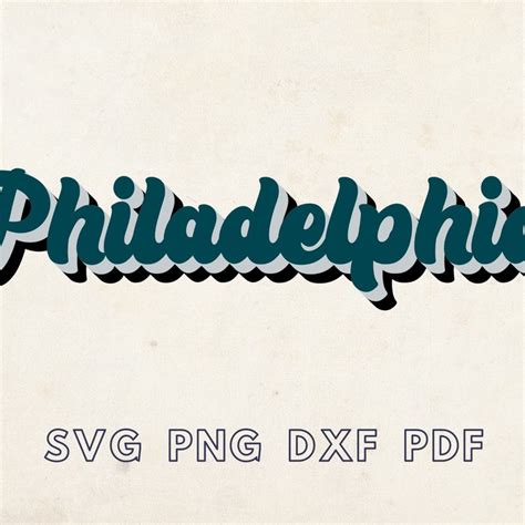 Philadelphia Eagles Font - Etsy
