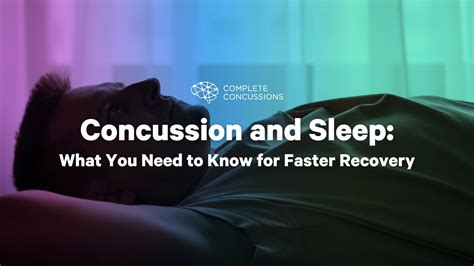 Concussion and Sleep: What You Need to Know for Faster Recovery ...