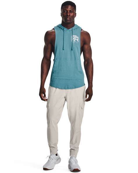 UA Project Rock Training Sleeveless Hoodie
