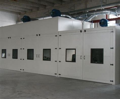 Impianti Cabine insonorizzanti trattamento e aspirazione aria rumore ...