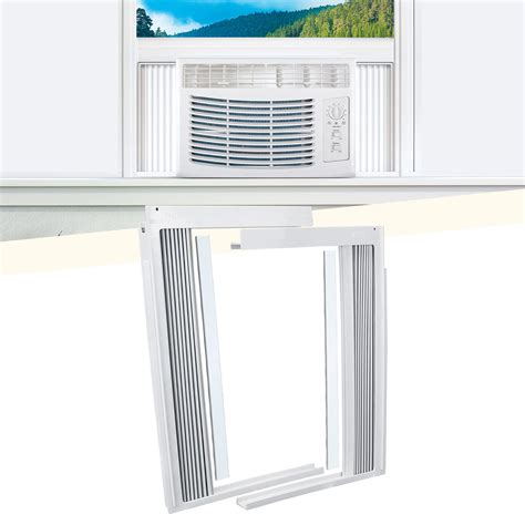 Powrocket Window AC Side Panel with Frame Set,Air Conditioner Accordion ...