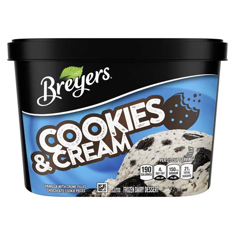 Breyers Cookies and Cream Ice Cream, 48 oz - Walmart.com