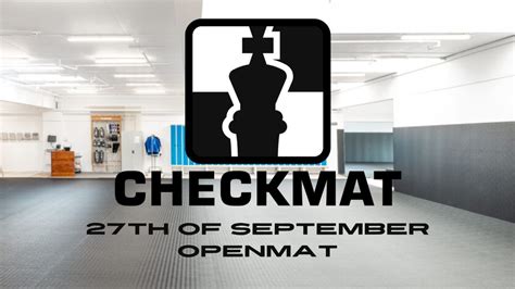 Open Mat for all CheckMat members, Hvidkildevej 64, 2400 Copenhagen ...