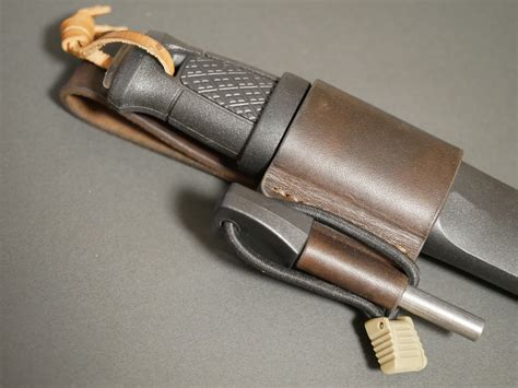 モーラナイフ ガーバーグ専用 プラスチックシース用ホルスター ダークブラウン | vianco