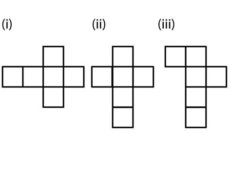 Draw and cut out the net of a cube of side 8cm. Workout for different ...