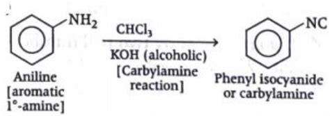 The product formed when aniline is treated with chloroform in the ...