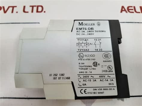 Moeller Emt6-db Thermistor Controller – Aeliya Marine Tech