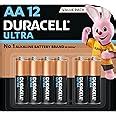 Duracell Ultra AAA Battery, Pack of 12, High-Drain Devices, Digital ...