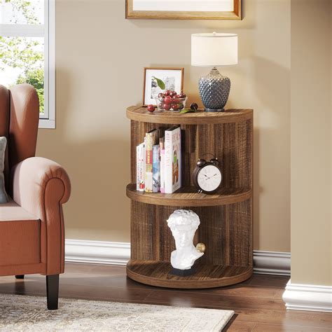 Millwood Pines Innsbrook Floor Shelf End Table with Storage | Wayfair