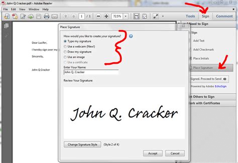 Image result for How to Sign PDF File