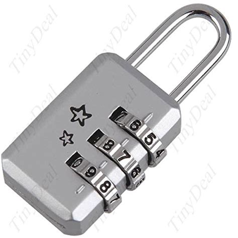 Cute 3-Digit Safe PIN Hand Bag Shaped Combination Padlock Lock ...