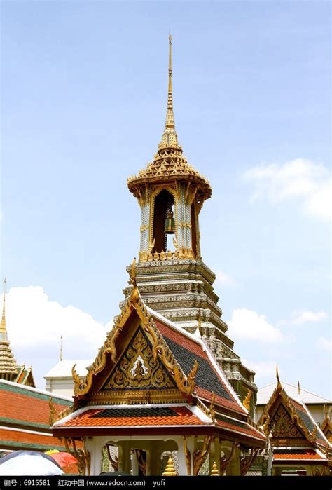 泰国大皇宫钟楼高清图片下载_红动网