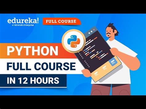 Image result for Python Full-Course 12 Hours Edureka