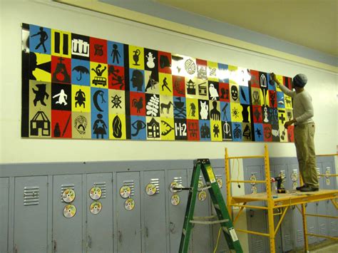 Bernard Williams: My Art Projects with Communities and Schools: Mural ...