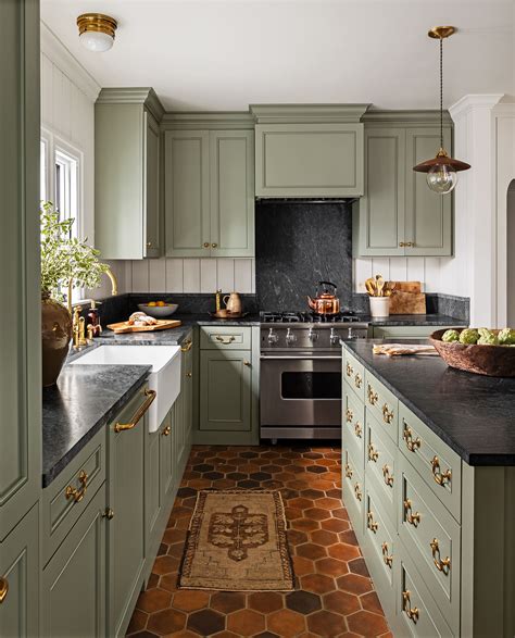 15 Best Green Kitchen Cabinet Ideas Top Paint Colors For Kitchens