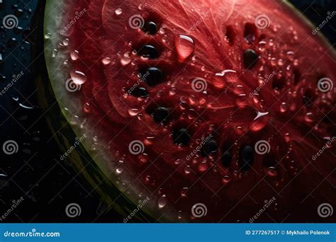 Slices of Watermelons. Neural Network AI Generated Stock Image - Image ...