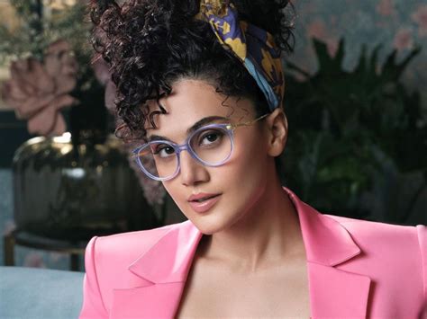 Taapsee Pannu features in the new ad of Vogue eyewear - Times of India