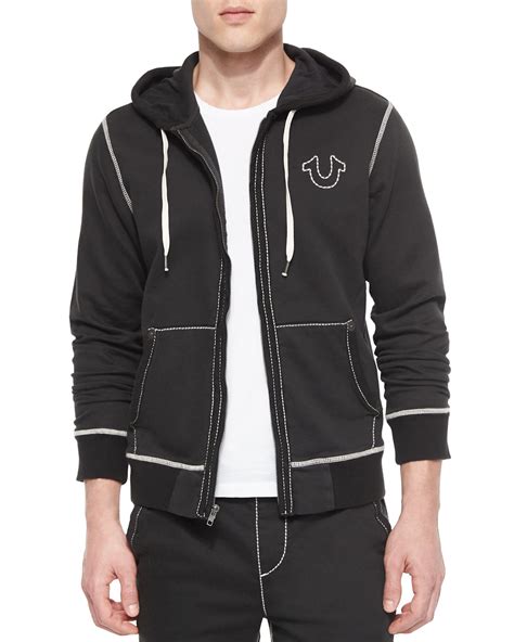 True Religion Hoodie Black And White at Cristina Lee blog